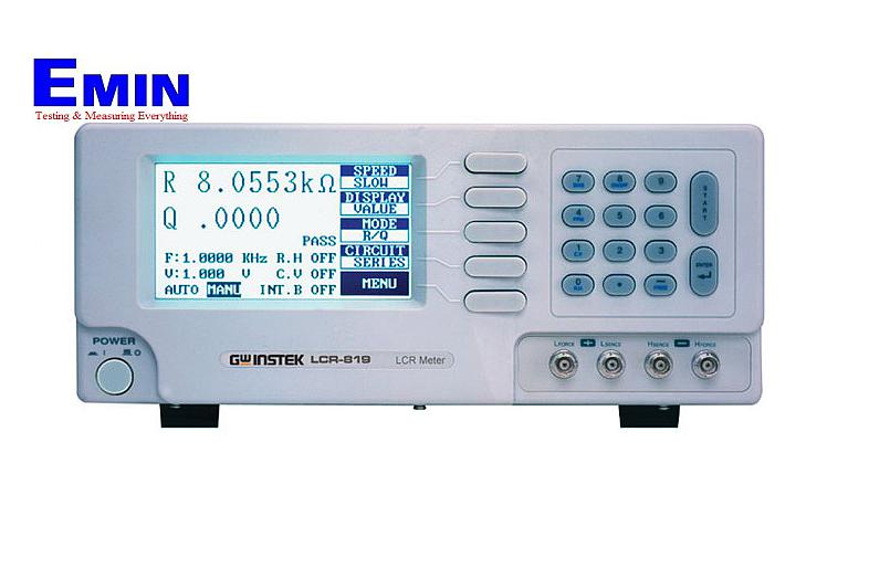 Đánh giá kỹ thuật máy đo LCR GWinstek LCR-819: Hiệu suất và ứng dụng thực tế