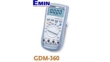 Đánh giá kỹ thuật đồng hồ vạn năng GW INSTEK GDM-360