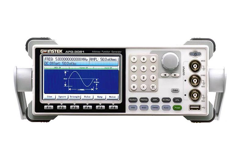 Đánh giá kỹ thuật máy phát xung tùy ý GW-INSTEK AFG-3081