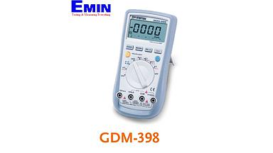 Đánh giá kỹ thuật đồng hồ vạn năng GW INSTEK GDM-398